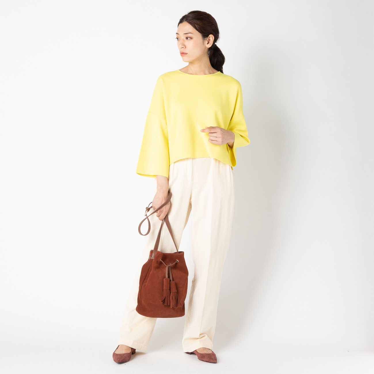 ミラノリブ フレアスリーブプルオーバー Heliopole Heliopole エリオポール 公式オンラインストア