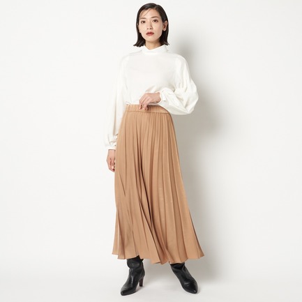 プリーツスカート 詳細画像 キャメル 2