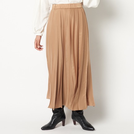 プリーツスカート 詳細画像 キャメル 3