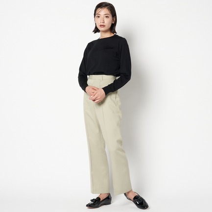 アルデンツイルセミフレアパンツ 詳細画像 グリーン系 1