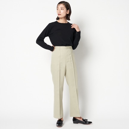 アルデンツイルセミフレアパンツ 詳細画像 グリーン系 2