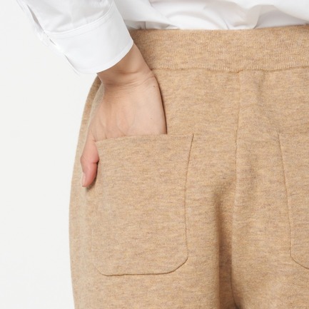 KNIT PANTS 詳細画像 ベージュ 6