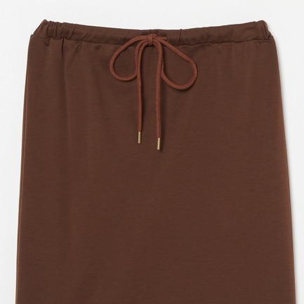 Smooth Supima Jersey mild skirt 詳細画像 ブラウン 2