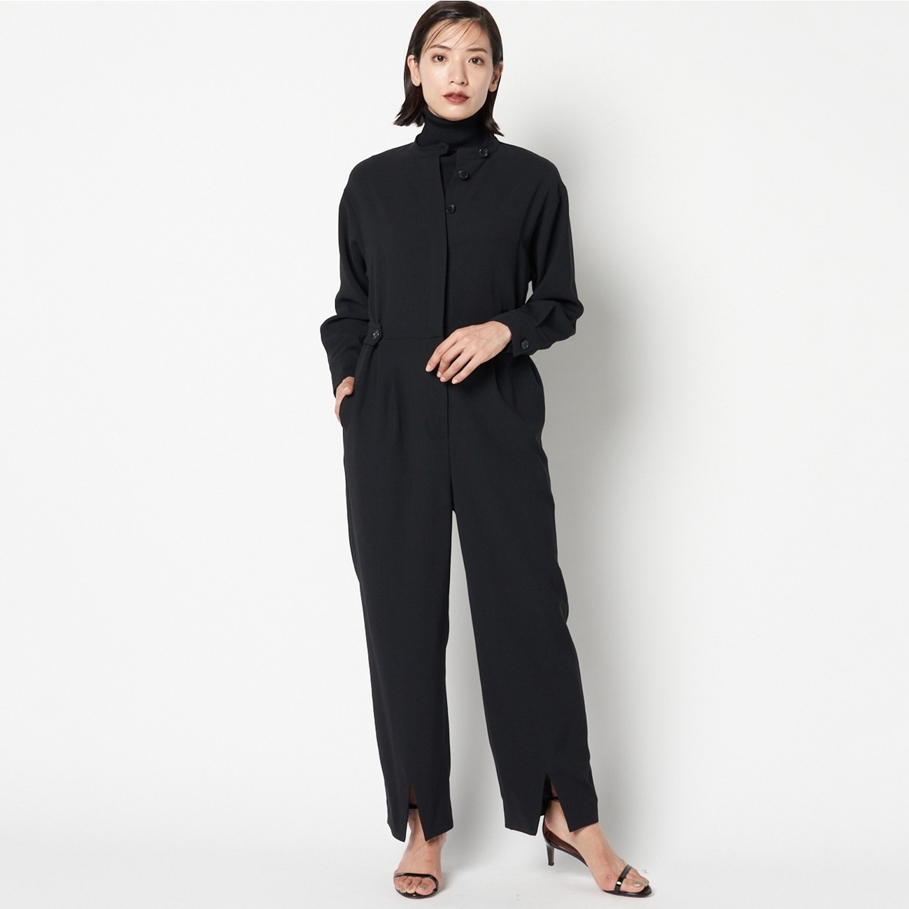 kiino. キイノ BIG OVERALLS ハイカウントバイオウォッシュ