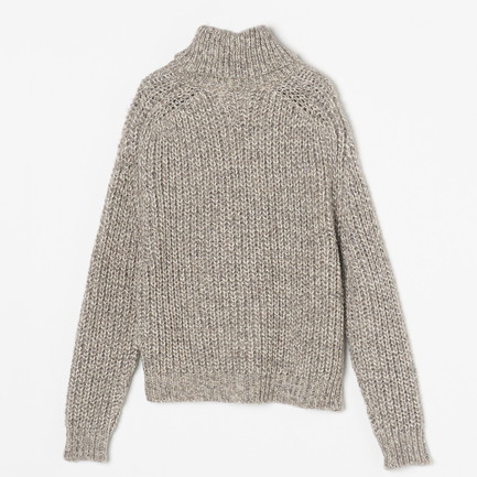 ケーブルニットPO 詳細画像 ミディアムグレー 1