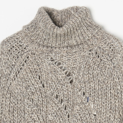 ケーブルニットPO 詳細画像 ミディアムグレー 2