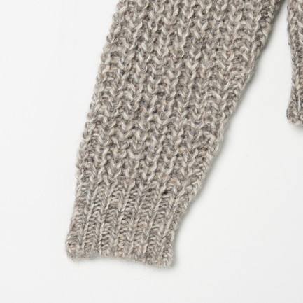 ケーブルニットPO 詳細画像 ミディアムグレー 3