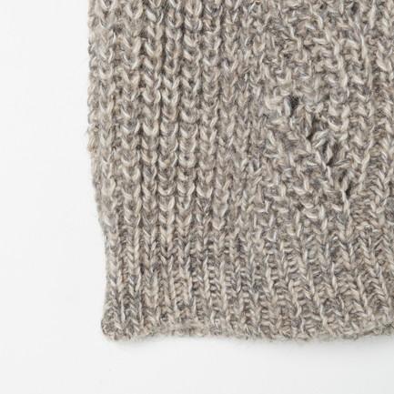 ケーブルニットPO 詳細画像 ミディアムグレー 4