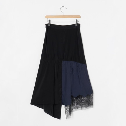 PATCHWORK SKIRT 詳細画像 ネイビー 1