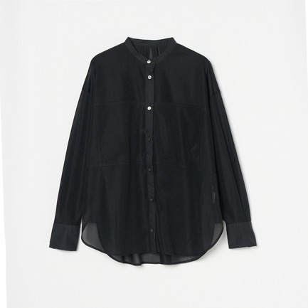 TRICOT ORGANDIE  BLOUSE 詳細画像 ブラック 1