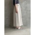 KALINE SATIN SKIRT SOLID 詳細画像