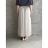 KALINE SATIN SKIRT SOLID 詳細画像