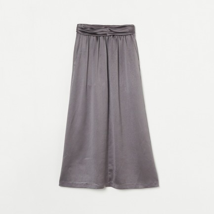 KALINE SATIN SKIRT SOLID