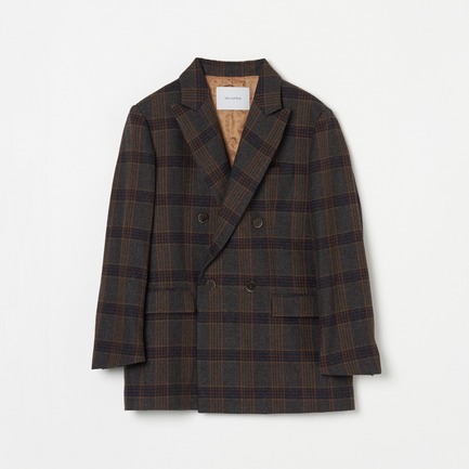 the Ellison W Jacket (TOMAS WOOL CHECK)