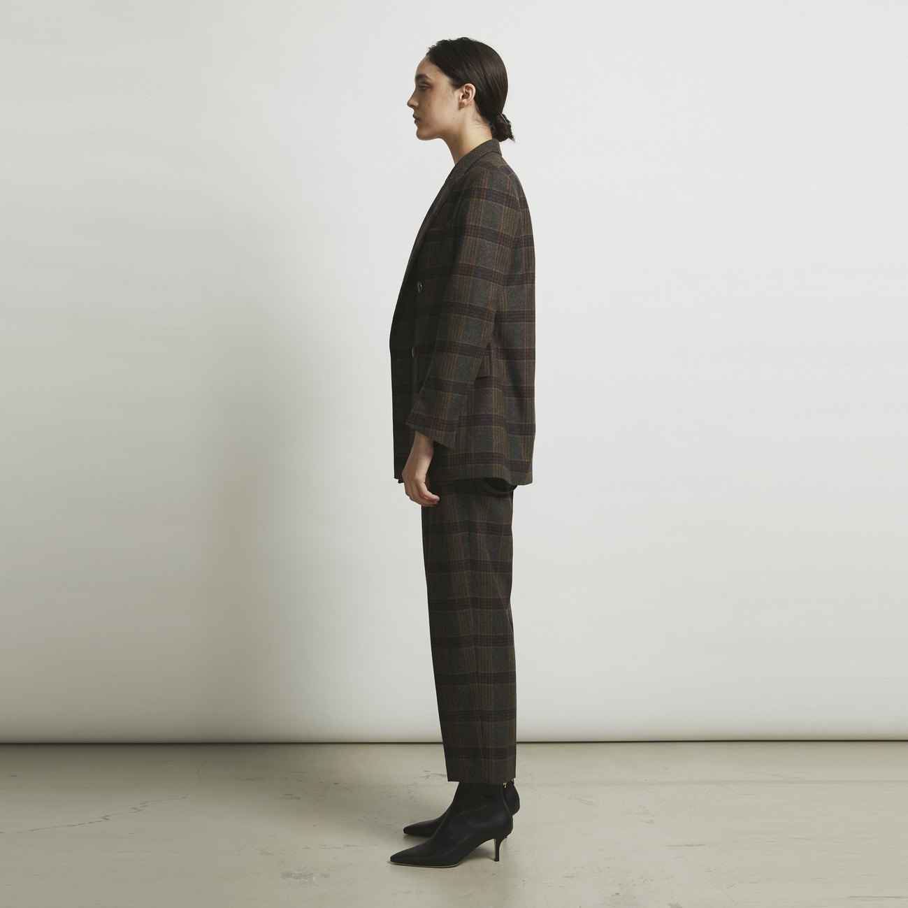 the Ellison W Jacket (TOMAS WOOL CHECK)