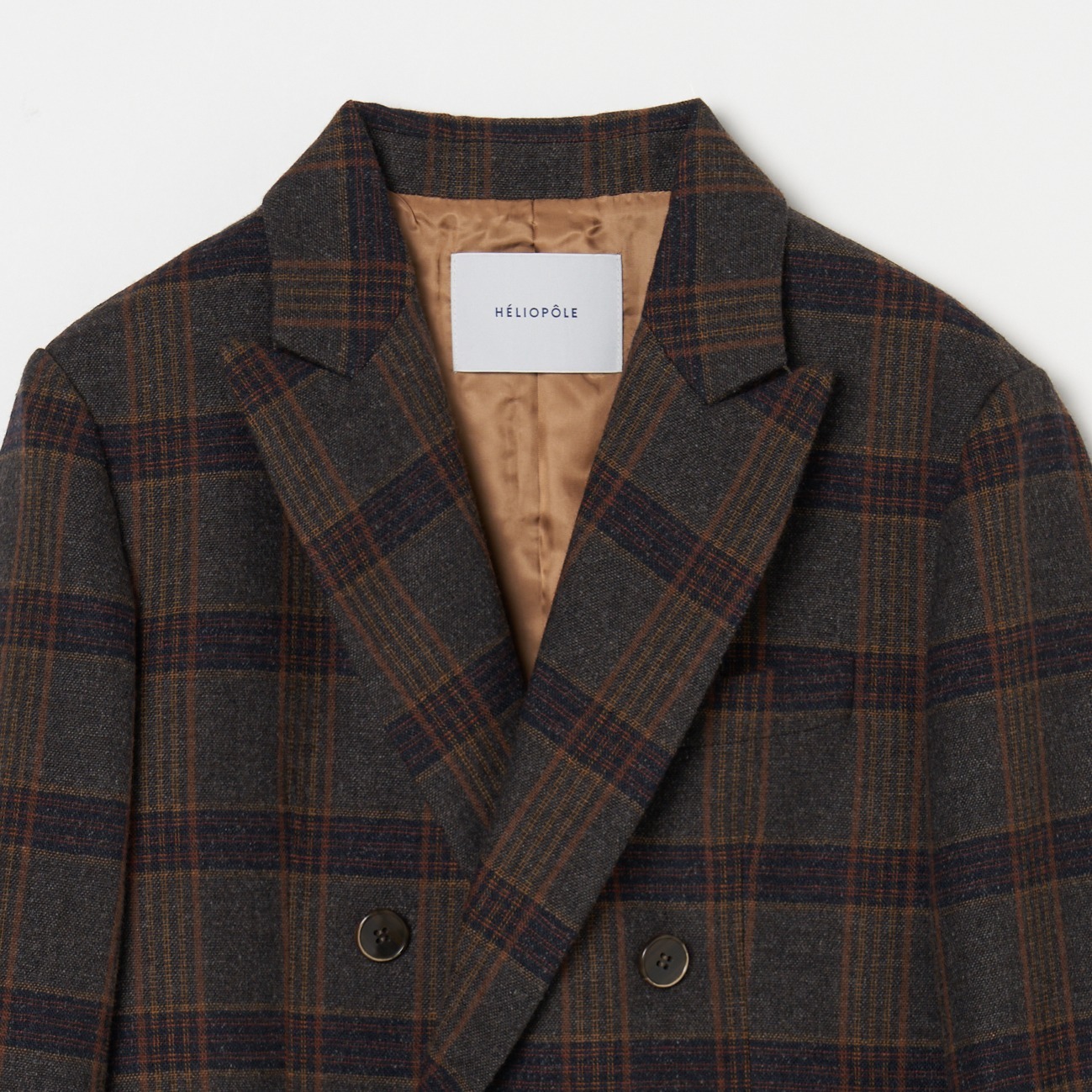 the Ellison W Jacket (TOMAS WOOL CHECK)