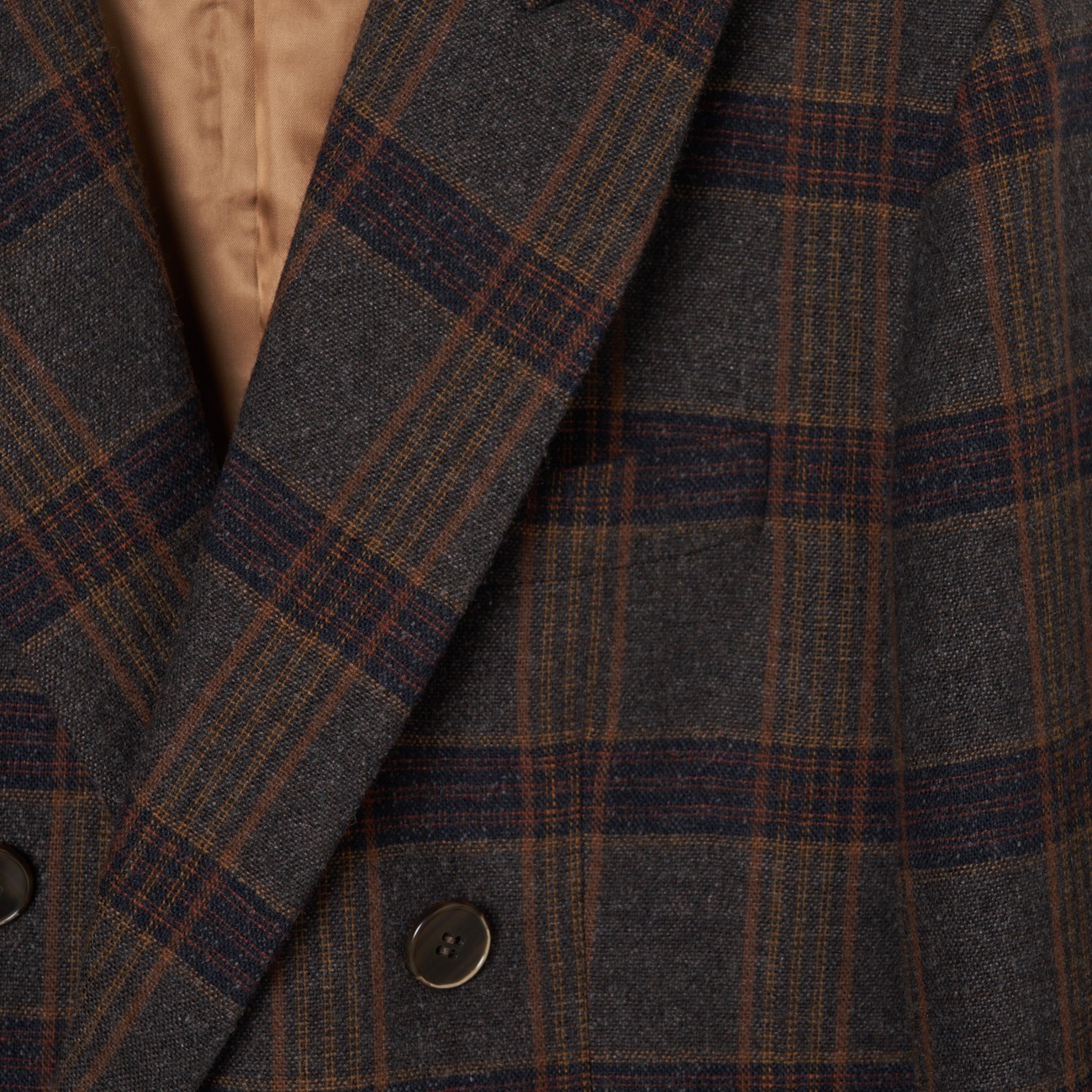 the Ellison W Jacket (TOMAS WOOL CHECK)