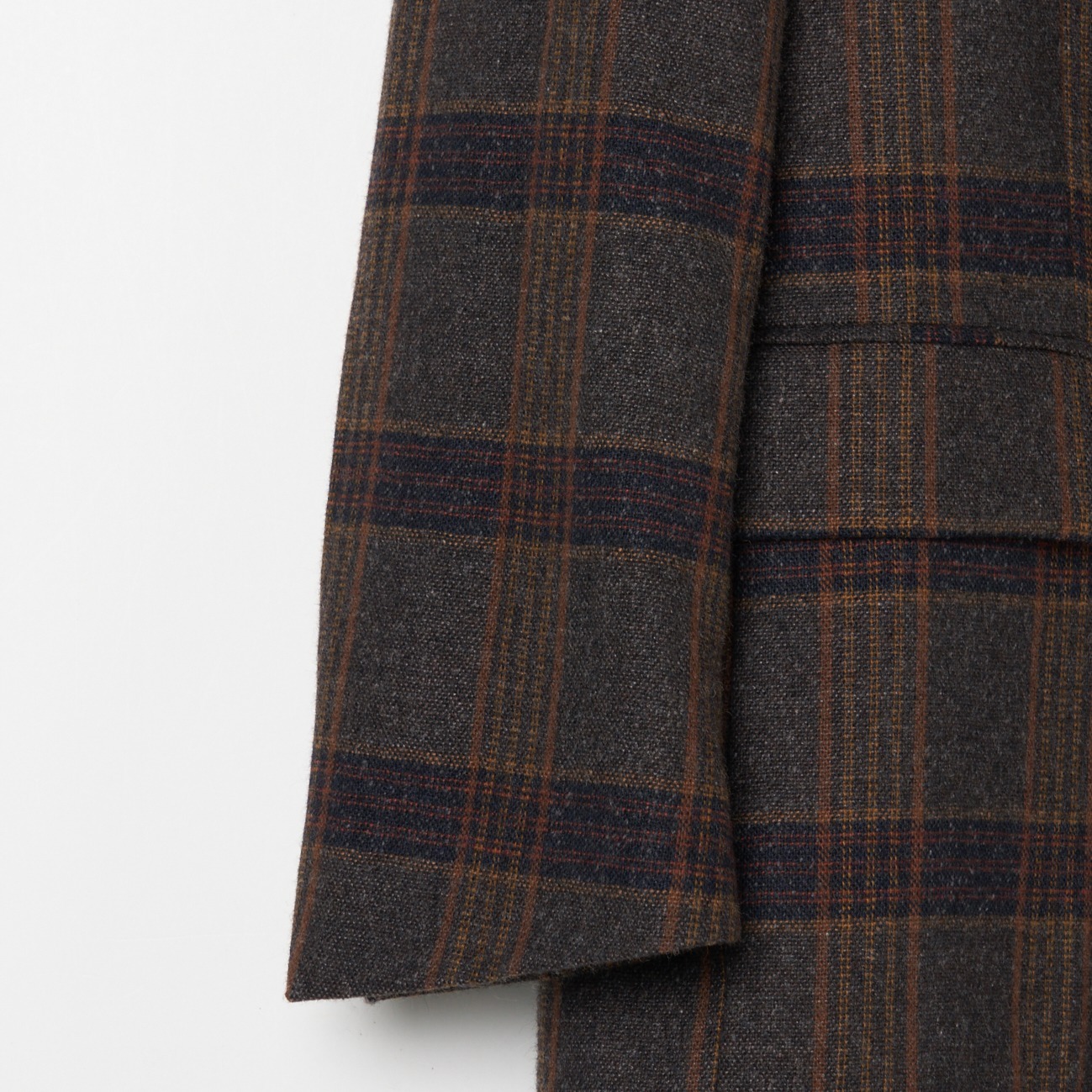 the Ellison W Jacket (TOMAS WOOL CHECK)