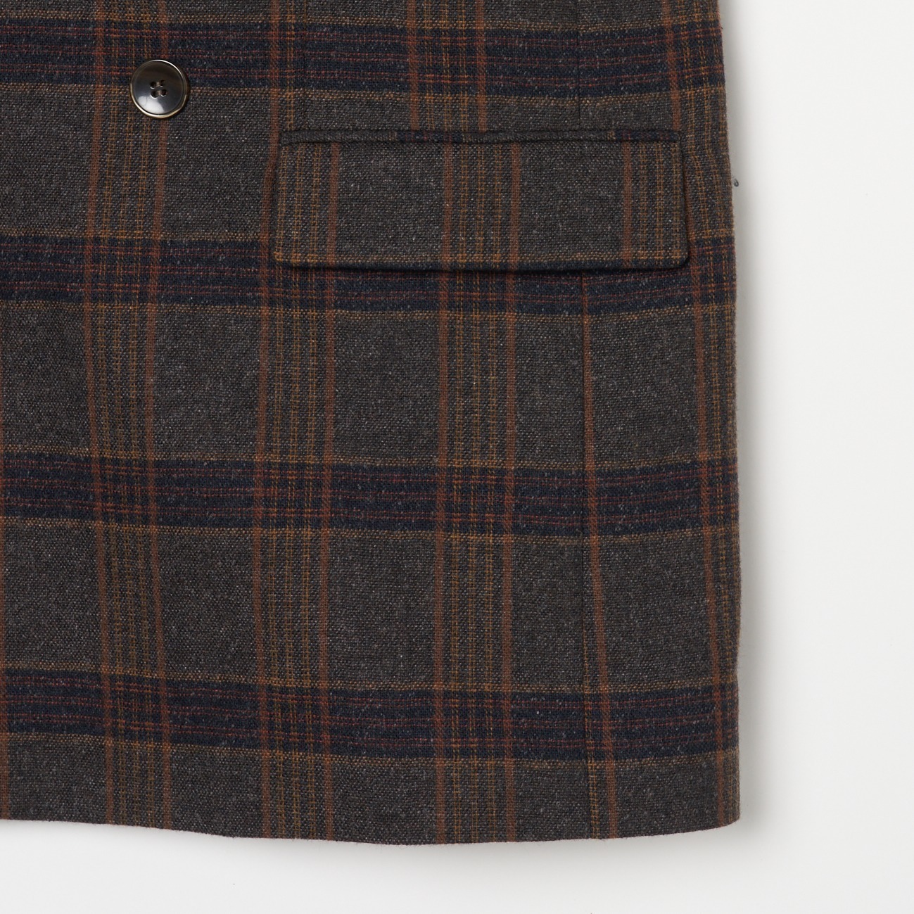 the Ellison W Jacket (TOMAS WOOL CHECK)