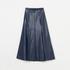 ECO LEATHER FLARE SKIRT 詳細画像