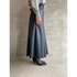 ECO LEATHER FLARE SKIRT 詳細画像