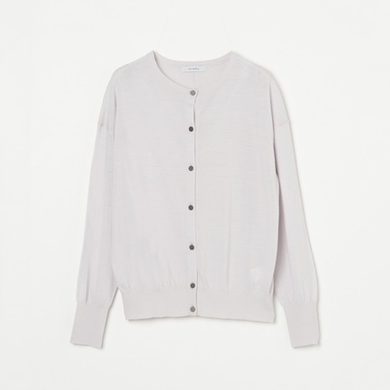 WOOL HIGHGAUGE CARDIGAN