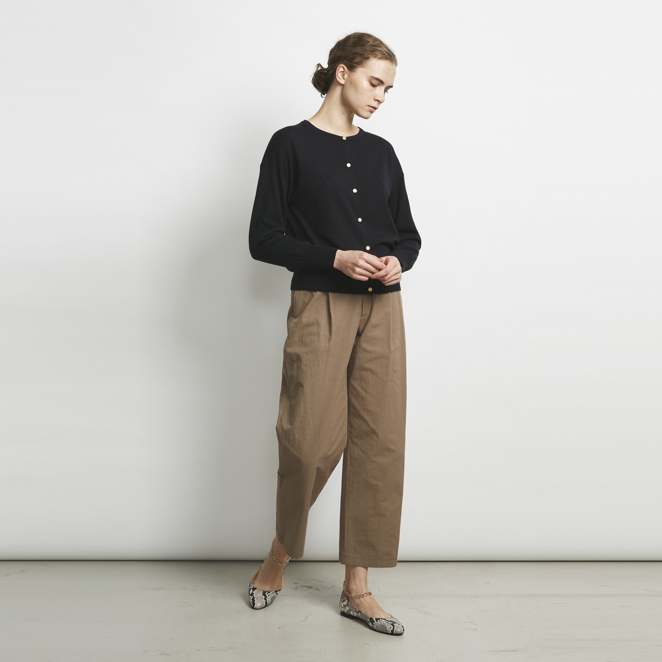 WOOL HIGHGAUGE CARDIGAN｜HELIOPOLE｜HÉLIOPÔLE（エリオポール