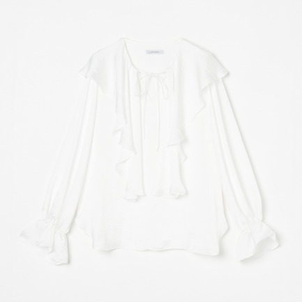 BOW&FRILL BLOUSE