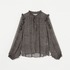 DEVEAUX SHIFFON RUFFLE BLOUSE 詳細画像