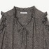 DEVEAUX SHIFFON RUFFLE BLOUSE 詳細画像