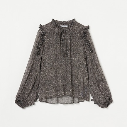 DEVEAUX SHIFFON RUFFLE BLOUSE 詳細画像 ホワイト 1