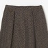 SQUARE JACQUARD FLARE SKIRT 詳細画像