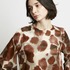 DEVEAUX PRINT VOLUME BLOUSE 詳細画像