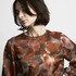 DEVEAUX PRINT VOLUME BLOUSE 詳細画像