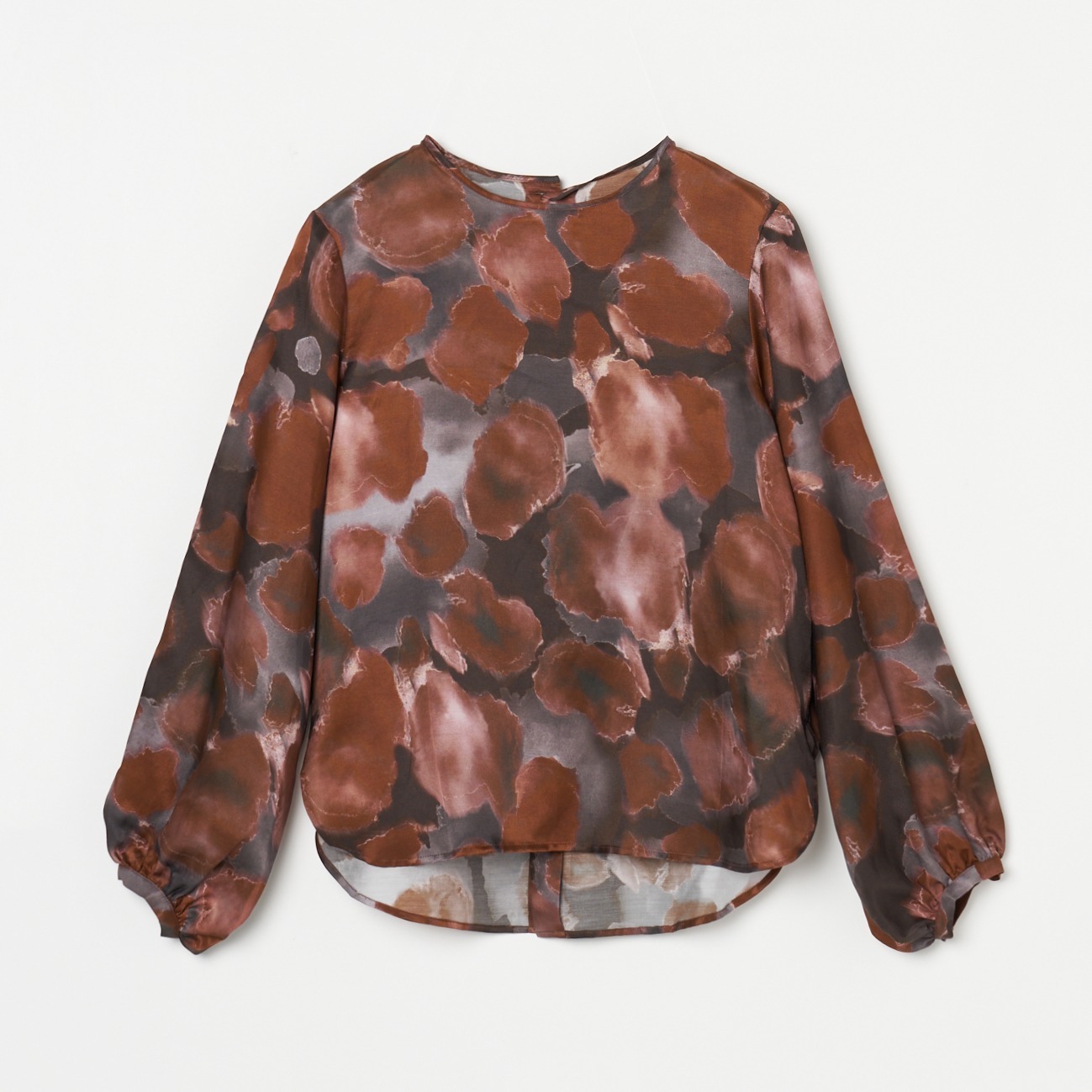DEVEAUX PRINT VOLUME BLOUSE|HELIOPOLE|HÉLIOPÔLE(エリオポール