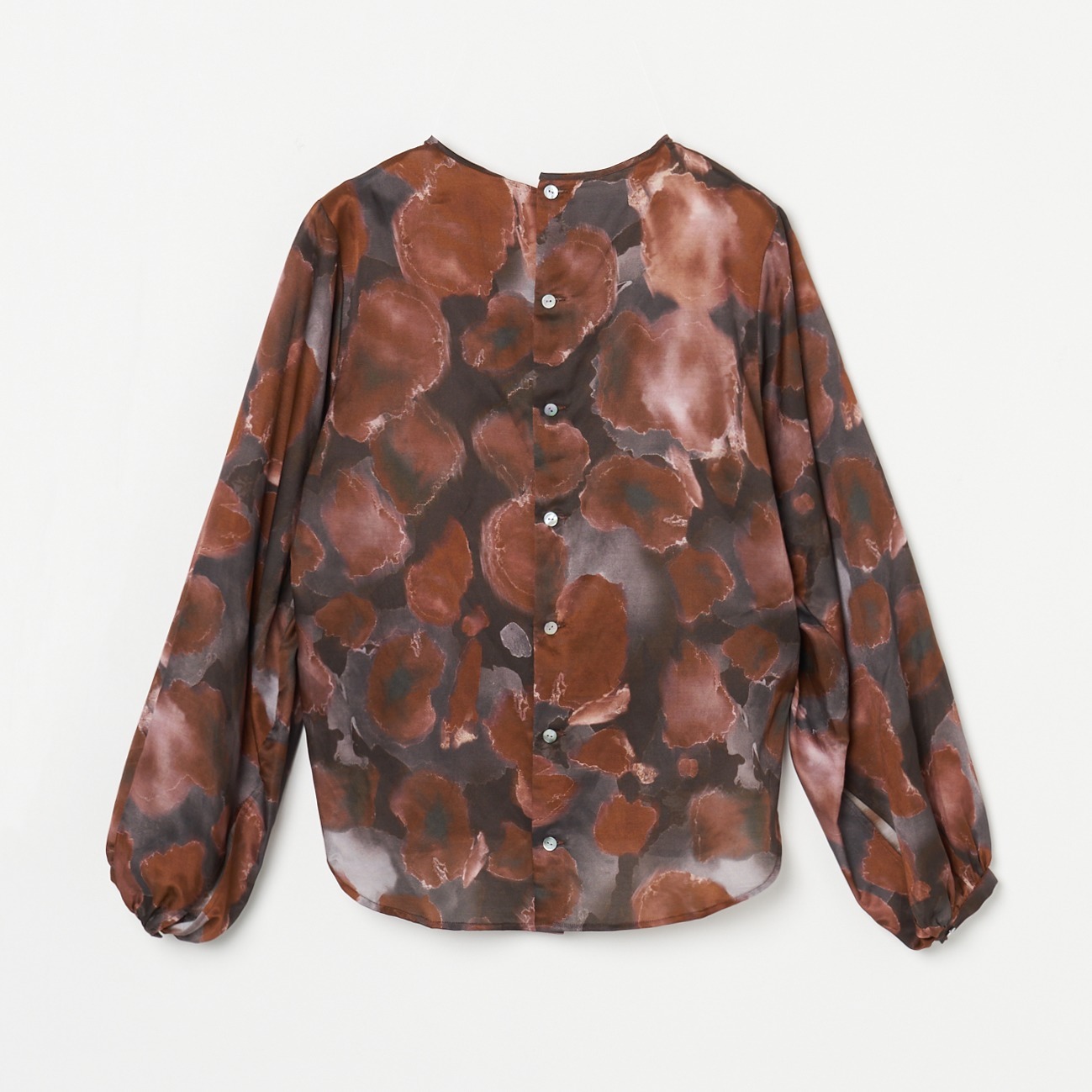 DEVEAUX PRINT VOLUME BLOUSE|HELIOPOLE|HÉLIOPÔLE(エリオポール