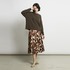 DEVEAUX PRINT FLARE SKIRT 詳細画像