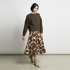 DEVEAUX PRINT FLARE SKIRT 詳細画像