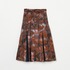 DEVEAUX PRINT FLARE SKIRT 詳細画像