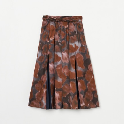 DEVEAUX PRINT FLARE SKIRT