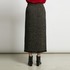 WOOL MIX TWEED BOXY SKIRT 詳細画像