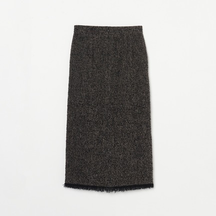 WOOL MIX TWEED BOXY SKIRT 詳細画像 ミディアムグレー 1