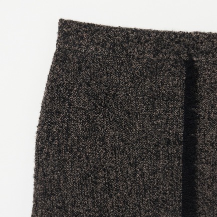 WOOL MIX TWEED BOXY SKIRT 詳細画像 ミディアムグレー 3