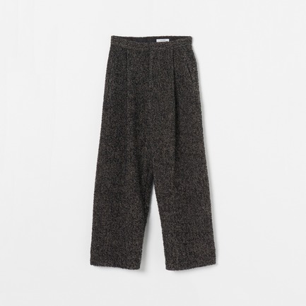 WOOL MIX TWEED STRAIGHT PANTs