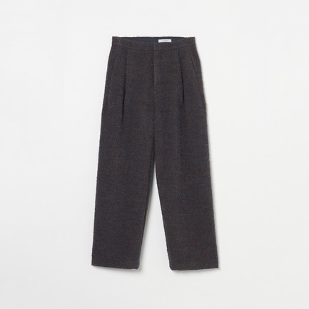 WOOL MIX TWEED STRAIGHT PANTs