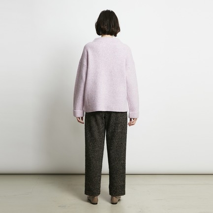 WOOL MIX TWEED STRAIGHT PANTs 詳細画像 ミディアムグレー 12