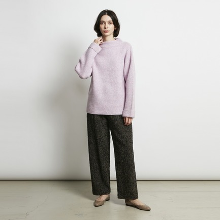 WOOL MIX TWEED STRAIGHT PANTs 詳細画像 ミディアムグレー 13