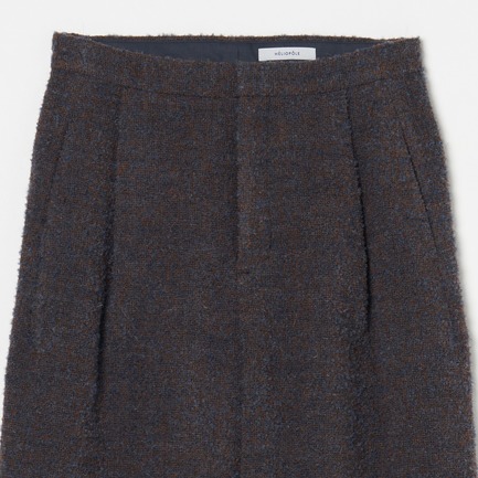 WOOL MIX TWEED STRAIGHT PANTs 詳細画像 ミディアムグレー 2