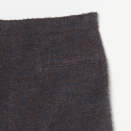 WOOL MIX TWEED STRAIGHT PANTs 詳細画像 ブルー 4