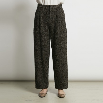 WOOL MIX TWEED STRAIGHT PANTs 詳細画像 ブルー 7